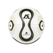 white acura football with black and gold swirl