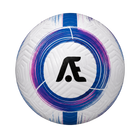 acura football with blue and purple ring