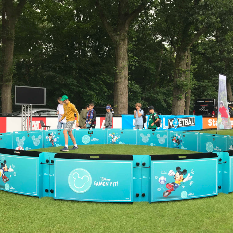 Children playing in disney branded acura elite icon arena 6m outside
