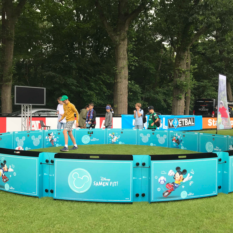 Children playing in disney branded acura elite icon arena 6m outside