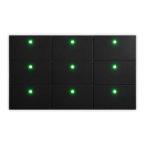 Product image of the ESA - Acura Elite 9-panel precision wall on a padded transparent background with a drop shadow
