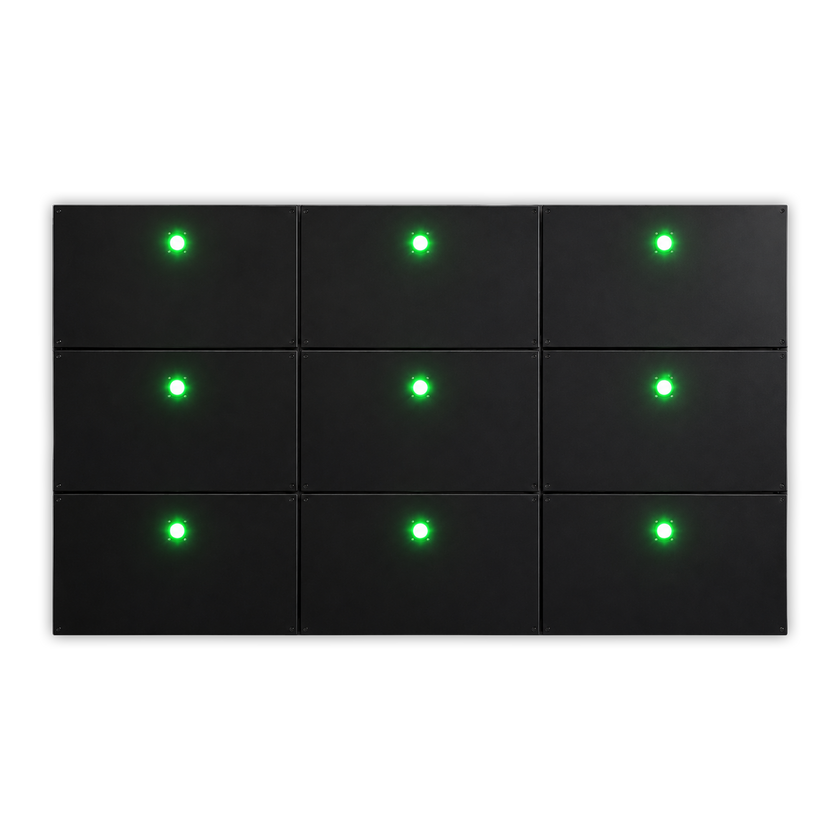 Product image of the ESA - Acura Elite 9-panel precision wall on a padded transparent background with a drop shadow
