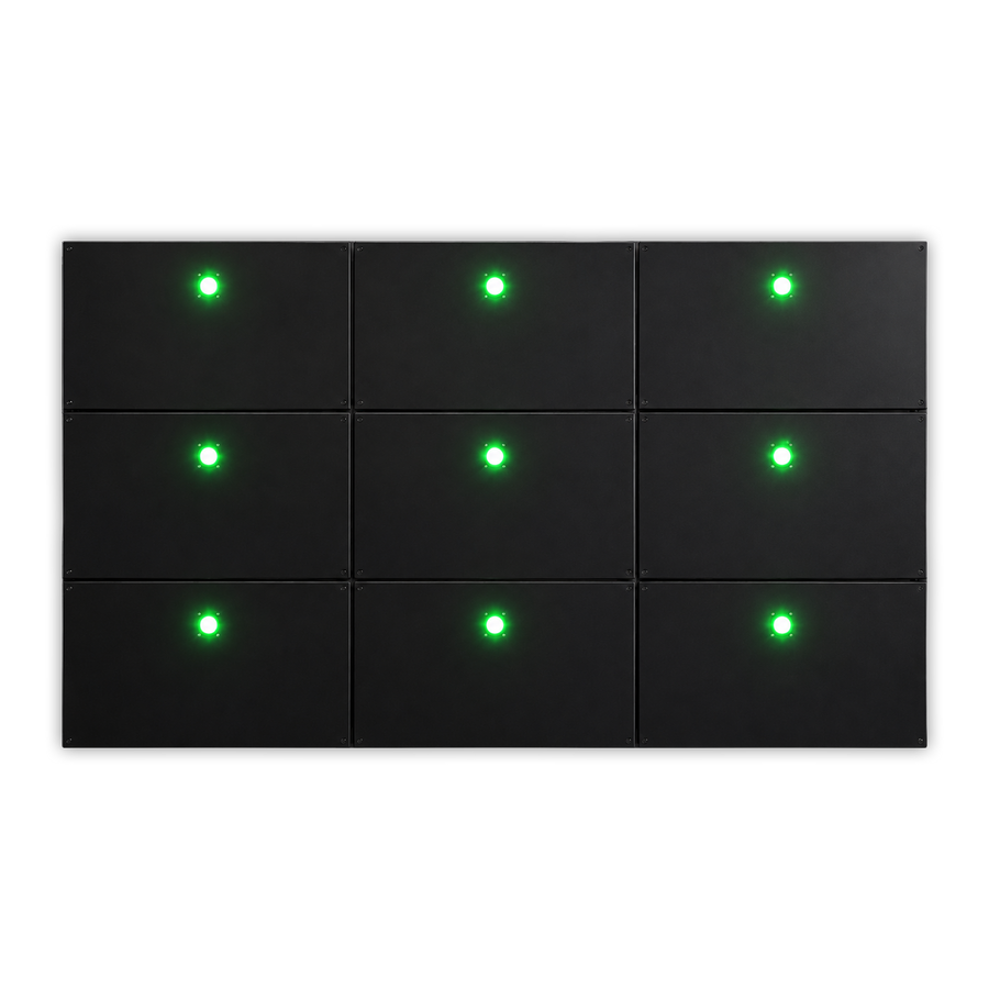 Product image of the ESA - Acura Elite 9-panel precision wall on a padded transparent background with a drop shadow