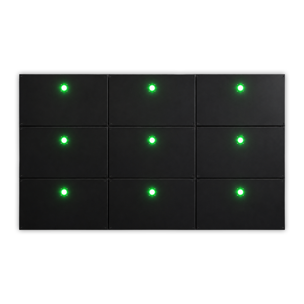 Product image of the ESA - Acura Elite 9-panel precision wall on a padded transparent background with a drop shadow