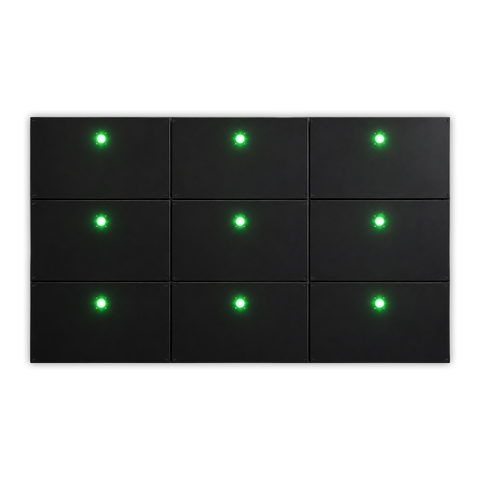 Product image of the ESA - Acura Elite 9-panel precision wall on a padded transparent background with a drop shadow