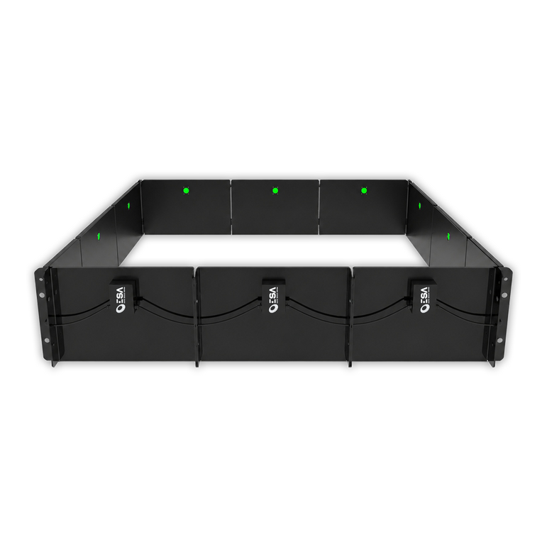 Product image of the ESA ICON Cube 12-panel on a transparent background with a drop shadow