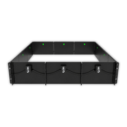 Product image of the ESA ICON Cube 12-panel on a transparent background with a drop shadow