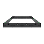 Product image of the ESA ICON CUBE 16-panel on a transparent background