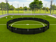 Product image of the ICON 6m equipment being used on a football pitch