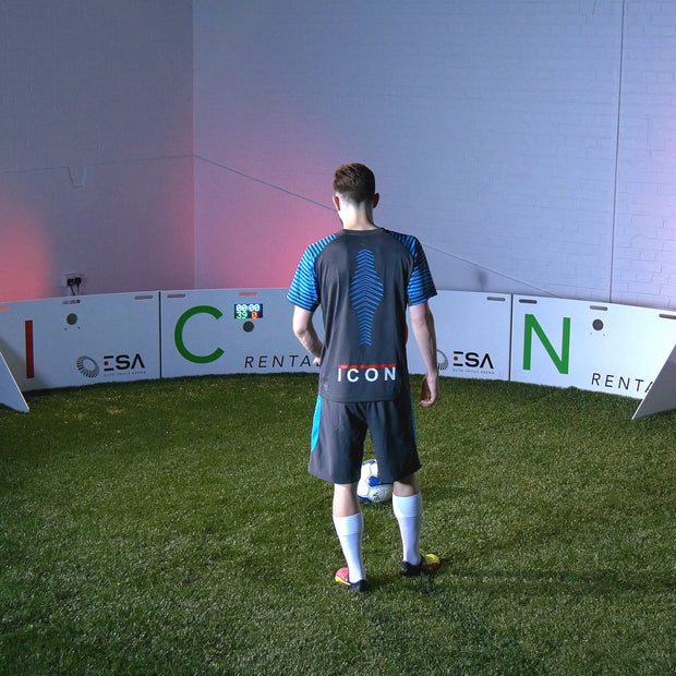 man standing on pitch with ESA Acura Elite ICON Q