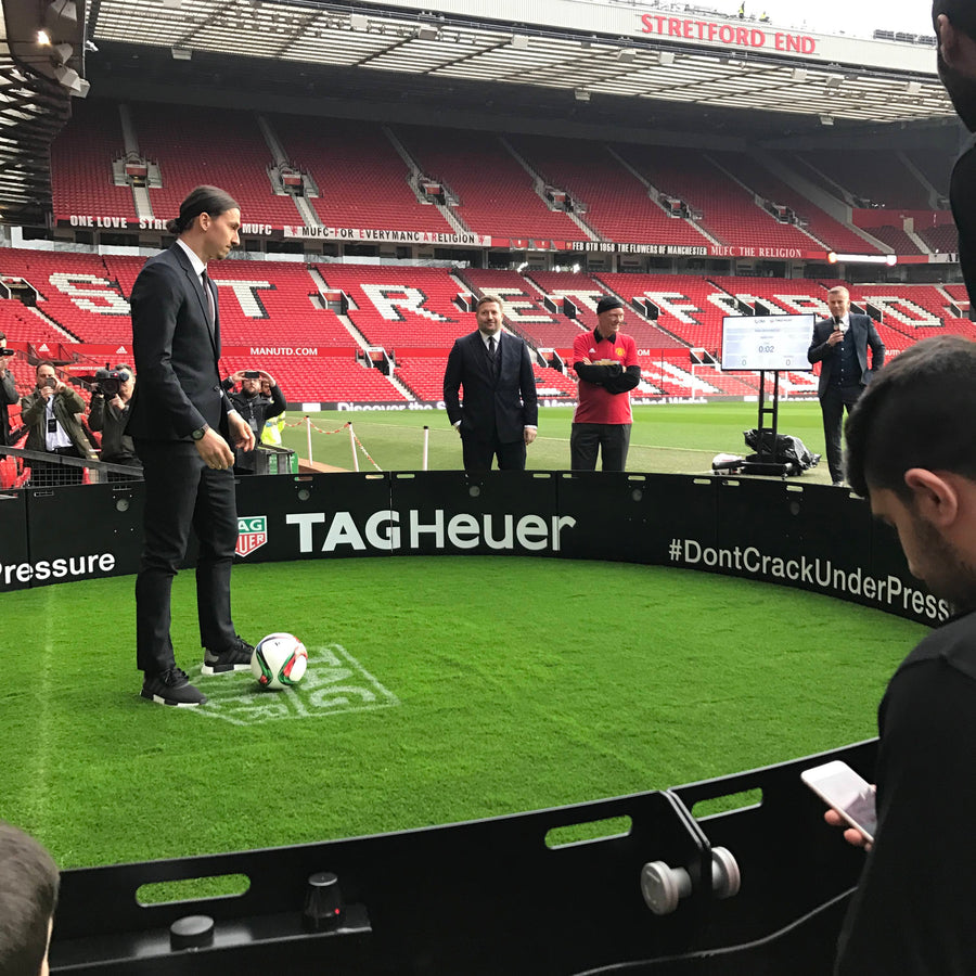 zlatan ibrahimovic using acura elite tag heur branded icon arena 6m