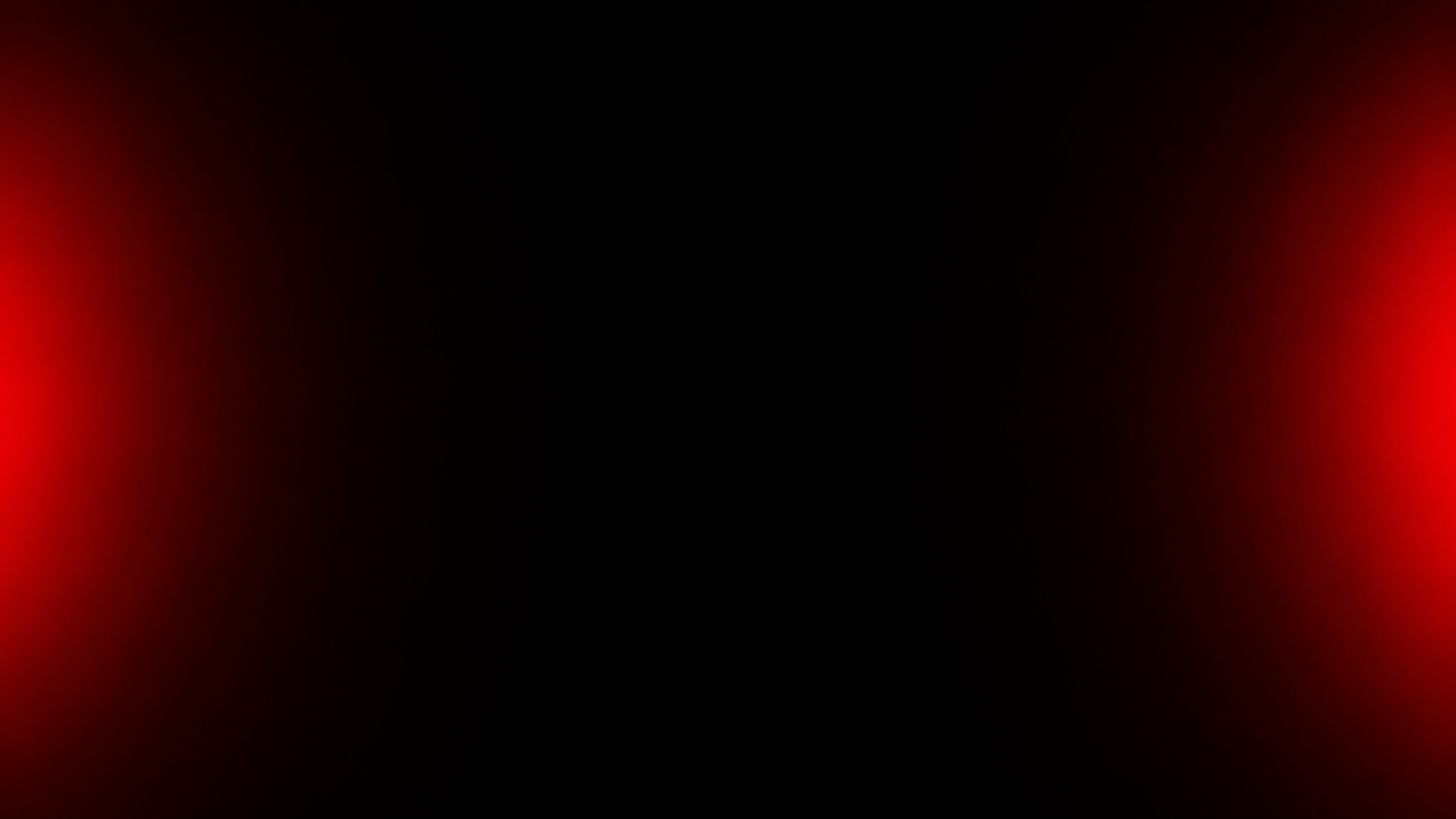 black background with red glow on border