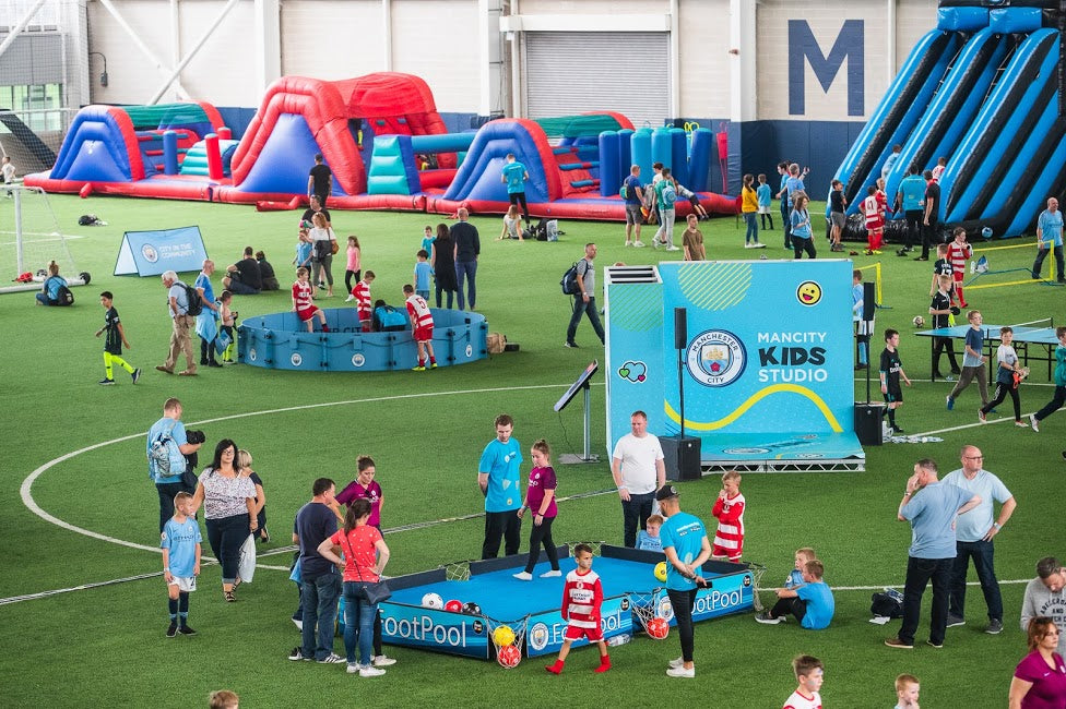mancity family day event with the acura elite icon fast feet and icon-q 